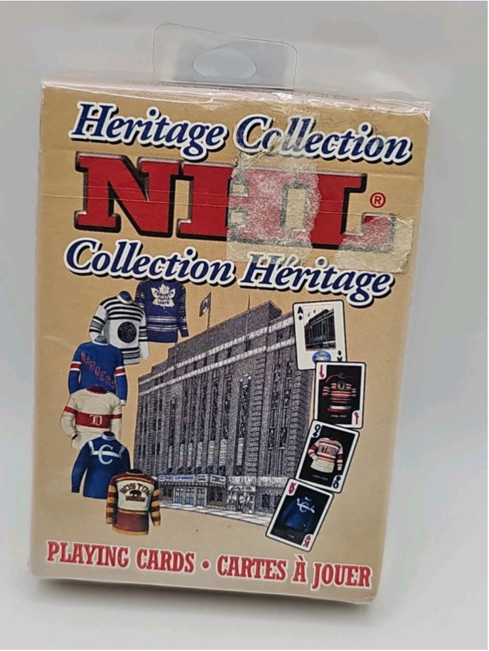 NHL Heritage Jersey Collection Playing Cards New Sealed